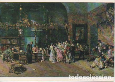 Postales: Postal E02529: La Vicar&iacute;a, Mariano Fortuny, Museo de Arte Moderno. Barcelona - Varios