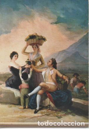 Postales: Postal E02637: La Vendimia, Francisco de Goya, Museo del Prado - Varios