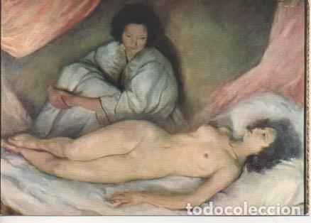 Postkarten: Postal E02545: Hipolito y Delfina, Ernesto Santasusana, Museo de Arte Moderno, Barcelona - Varios