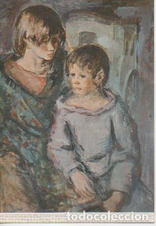 Postkarten: Postal E02642: Figura Femenina, Pedro Creixams, Museo de Arte, Barcelona - Varios