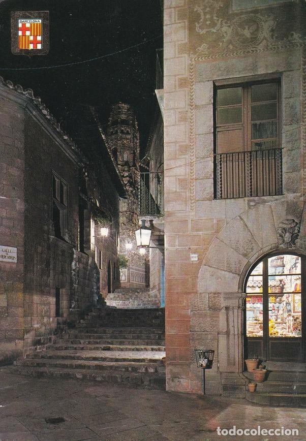 Postkarten: POSTAL B9890: BARCELONA: PUEBLO ESPA&Ntilde;OL - Varios