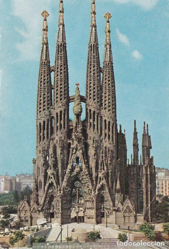 Postais: POSTAL B9921: BARCELONA: SAGRADA FAMILIA - Varios