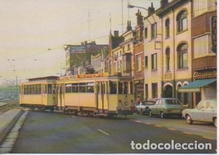 Cartoline: Postal E02785: Gent (Belgium)Three-Axle Motocar 317 and trailer 67 (Former Motocar 203) - Jean Schle