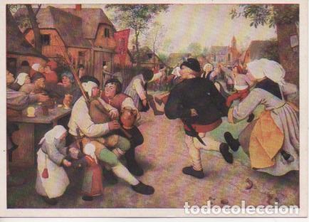 Cartoline: Postal E02704: Bauerntanz, Pieter Brueghel - Varios