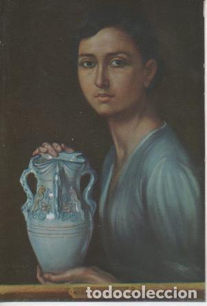 Postcards: Postal E02666: Ni&ntilde;a de la Jarra, J. Romero de Torres, Museo Romero de Torres, C&oacute;rdoba - Varios