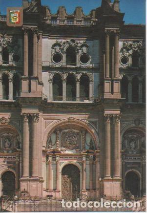 Postcards: Postal E03454: Fachada principal de la Catedral, M&aacute;laga - Varios