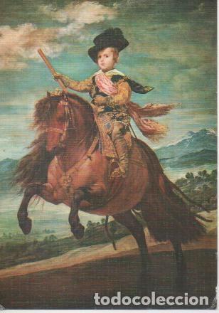 Postales: Postal E02722: El Principe Baltasar Carlos, Diego Velazquez, Museo del Prado - Varios