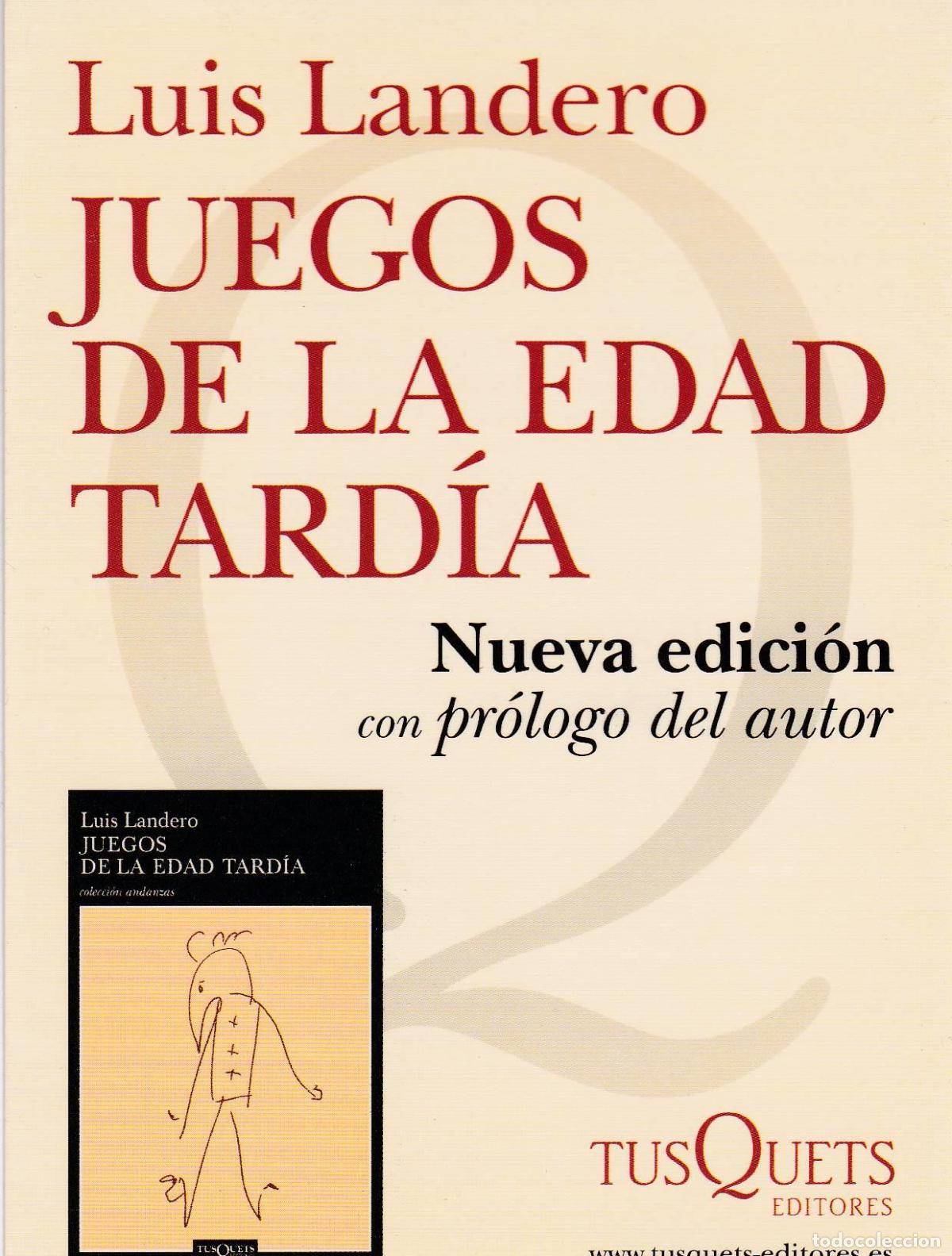 Cartoline: POSTAL B10076: LUIS LANDERO: JUEGOS DE LA EDAD TARDIA - Varios