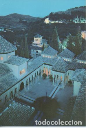 Postcards: Postal E03395: Patio de los Leones y Generalife- Alhambra, Granada - Varios