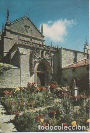 Postales: Postal E03597: Jard&iacute;n y entrada a la Iglesia-Cartuja de Miraflores, Burgos - Varios