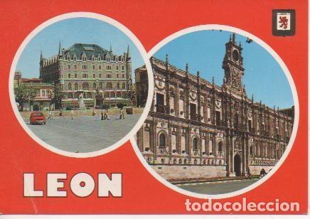 Cartoline: Postal E03642: Casa de Botines y Hostal de San Marcos, Le&oacute;n - Varios
