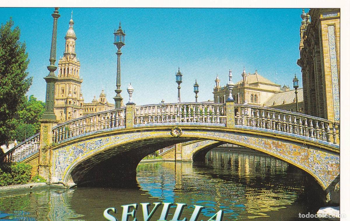 Postcards: POSTAL B10288: SEVILLA: DIVERSOS ASPECTOS DE LA CIUDAD Y MONUMENTOS - Varios
