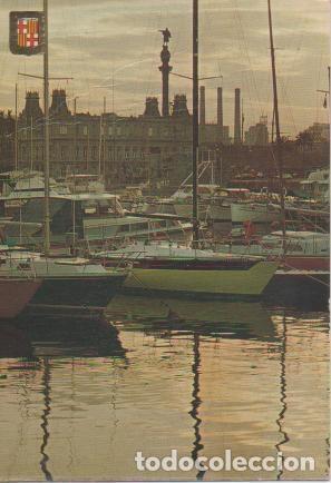 Postales: Postal E03526: Atardecer en el Puerto, Barcelona - Varios