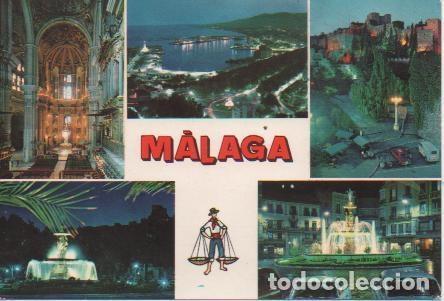 Cartoline: Postal E03556: Im&aacute;genes de M&aacute;laga - Varios