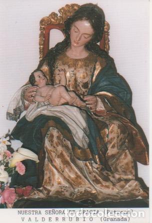 Cartes Postales: Postal E03211: Nuestra Se&ntilde;ora de Gracia (Patrona) Valderrubio, Granada - Varios