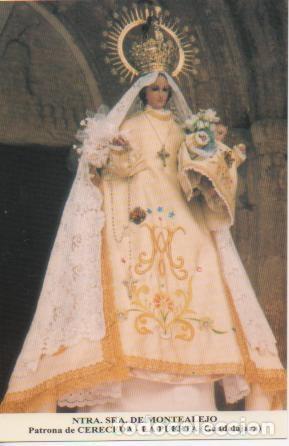 Postais: Postal E03193: Ntra. Sra. De Montealejo. Patrona de Cereceda-LaPuerta, Guadalajara - Varios