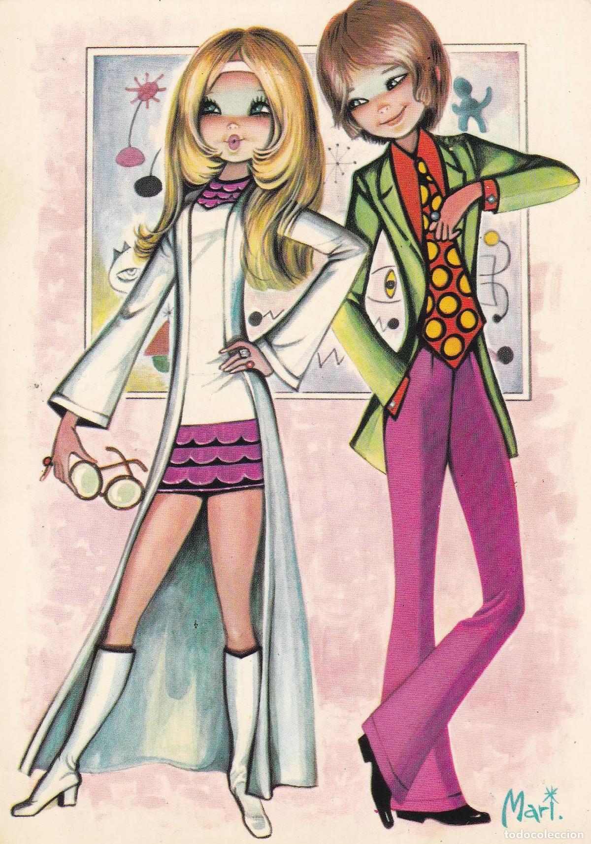 Postais: POSTAL B10364: MARI: ILUSTRACION DIARIO JUVENTUD - Varios