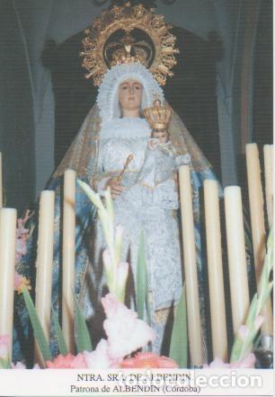 Postales: Postal E03210: Ntra.Sra. De Albendin. Patrona de Albendin, c&oacute;rdoba - M&ordf; Molina Gonz&aacute;lez
