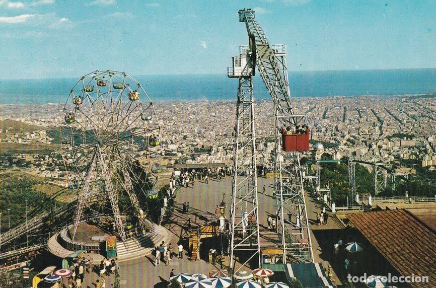 Postales: POSTAL B10390: BARCELONA: TIBIDABO - Varios
