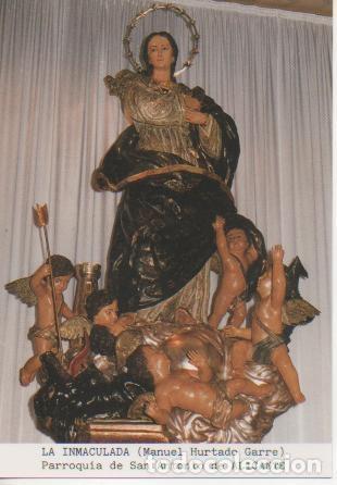 Postales: Postal E03127: La Inmaculada (Manuel Hurtado Garre) Parroquia de San Antonio de Alicante - Varios