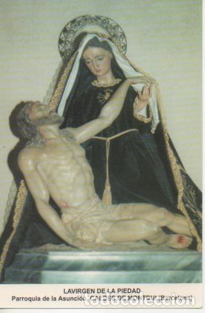 Postkarten: Postal E03097: La Virgen de la Piedad. Parroquia de Asunci&oacute;n.Caldes de Montbui (Barcelona) - FR.A.J