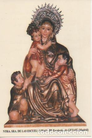 Cartoline: Postal E03130: Ntra.Sra. De las Escuela Pias-PP.Escolapios de Getafe. Madrid - M&ordf;alvaro de la Sen