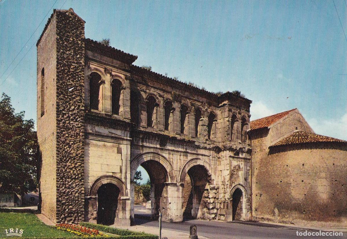 Postcards: POSTAL B10506: AUTUN: PUERTA SAN ANDRE. MONUMENTO ROMANO - Varios
