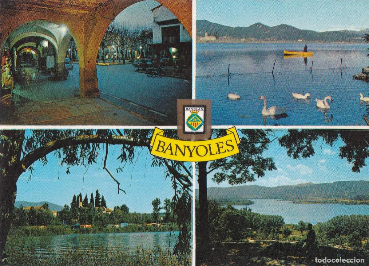 Postkarten: POSTAL B10511: GIRONA: BANYOLES: DIVERSOS ASPECTOS - Varios