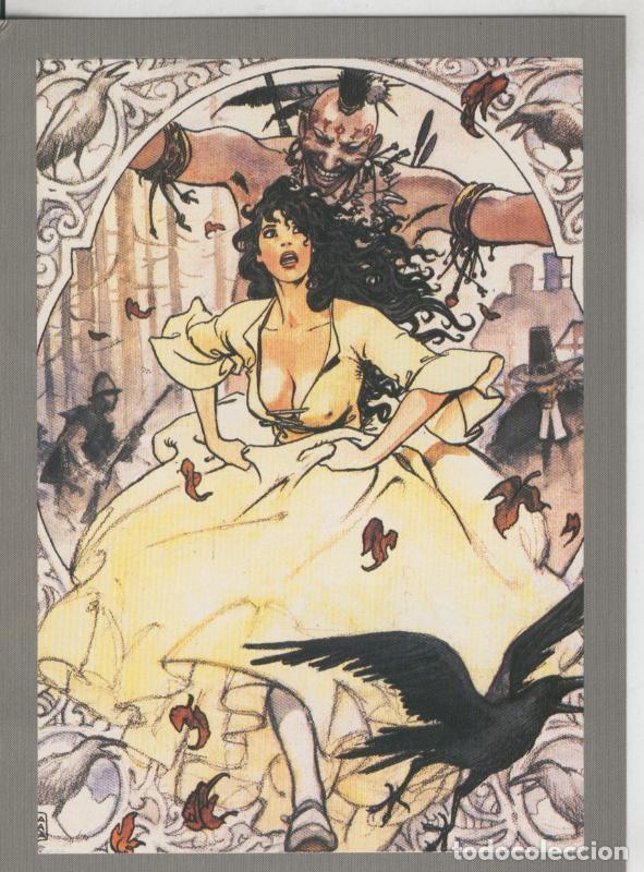 Cartes Postales: Milo Manara postal numerada a lapiz 08 - Varios