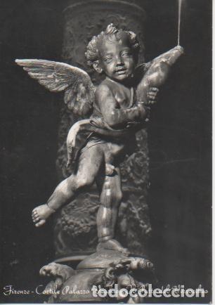 Postkarten: Postal E05325: Cour du Vecchio Palais- Lepetit Amour (Verrocchio),Florence - Varios