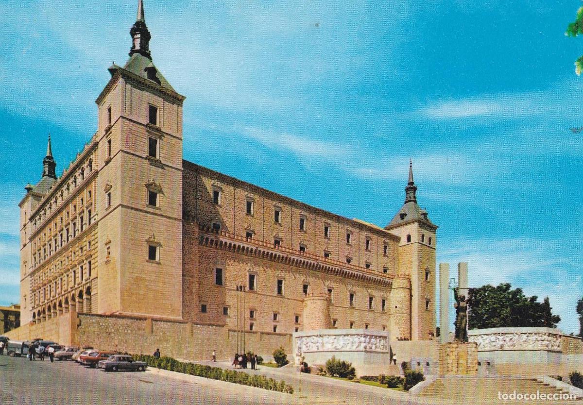 Postcards: POSTAL B10691: TOLEDO: VISTA GENERAL ALCAZAR - Varios