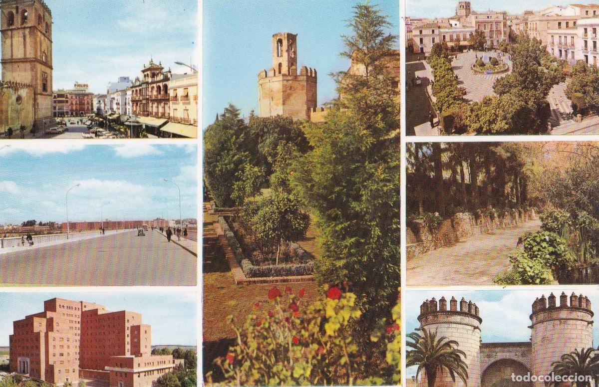 Postales: POSTAL B10701: BADAJOZ: DIVERSOS ASPECTOS - Varios