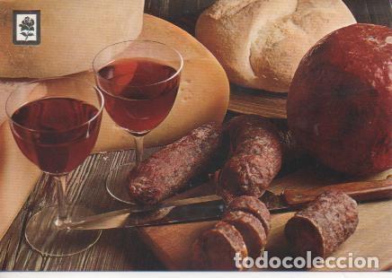 Postales: Postal E05563: Bodeg&oacute;n de Queso, embutido y vino - Varios - Foto 1