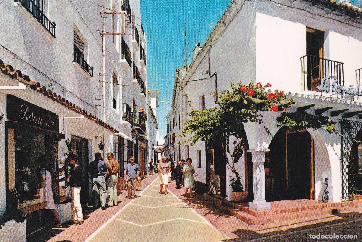 Postkarten: POSTAL B10816: MARBELLA: CALLE TIPICA - Varios