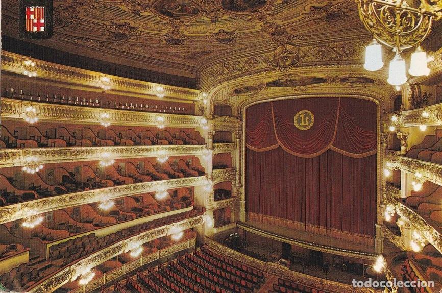 Postcards: POSTAL B10863: BARCELONA: TEATRO EL LICEO - Varios