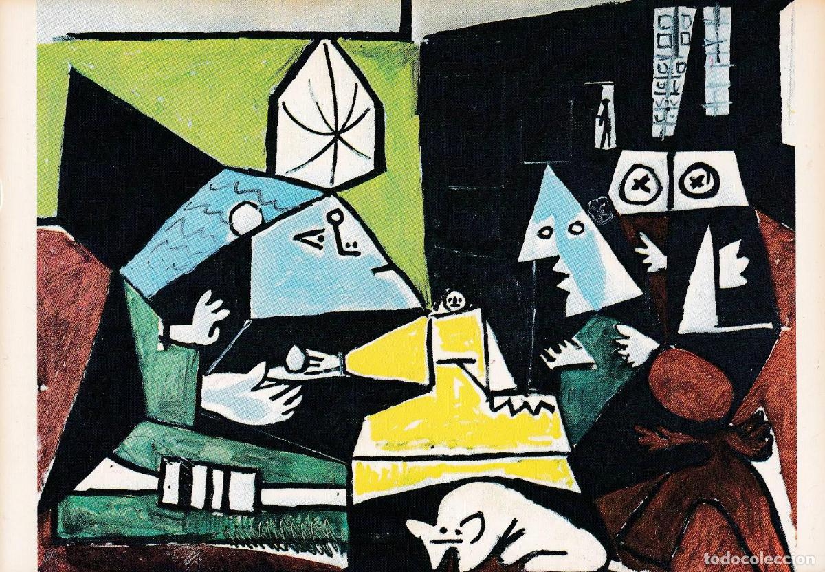 Postkarten: POSTAL B10842: PICASSO: LAS MENINAS - Varios