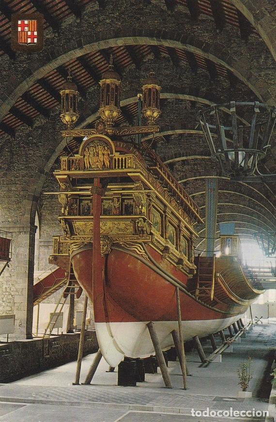 Postcards: POSTAL B10867: BARCELONA: MUSEO MARITIMO - Varios
