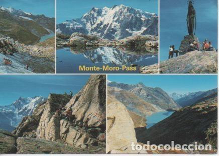 Cartoline: Postal E05465: Monte-Moro-Pass 2868m im Saas-Tal.Wallis - Varios