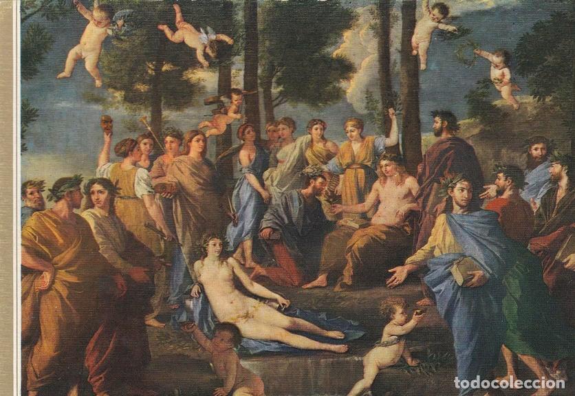 Postkarten: POSTAL B10977: POUSSIN: EL PARNASSO. OLEO - Varios