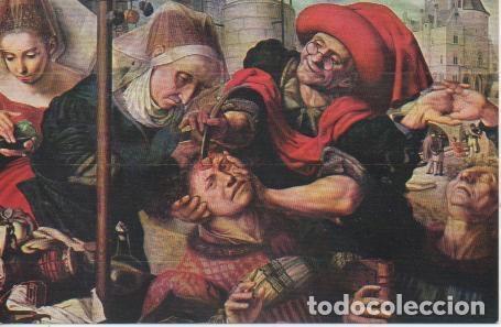 Postcards: Postal E04891: El Cirujano. Jan Sanders, Museo del Prado - Varios