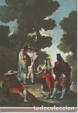 Postales: Postal E04864: La Maja y los Embozados. Goya, Museo del Prado - Varios