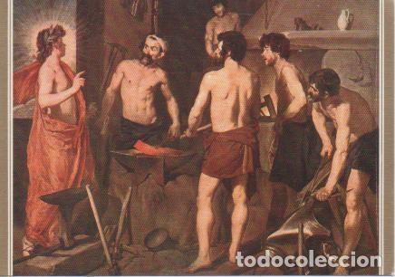 Postales: Postal E04860: La Fragua de Vulcano. Velazquez, Museo del Prado - Varios