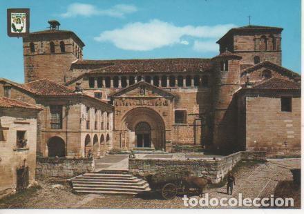Postcards: Postal E05172: Real Colegiata. Fachada S. XIII, Santillana del Mar - Varios