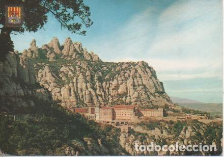 Postales: Postal E05161: El Monasterio desde el camino de San Miguel, Montserrat - Varios
