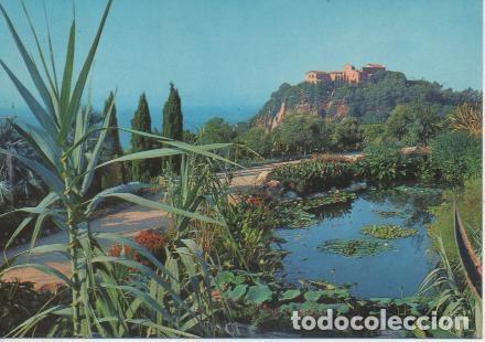 Postais: Postal E05057: Lago y Convento, Jardin Botanico Mar i Murtra. Blanes, Costa Brava - Varios