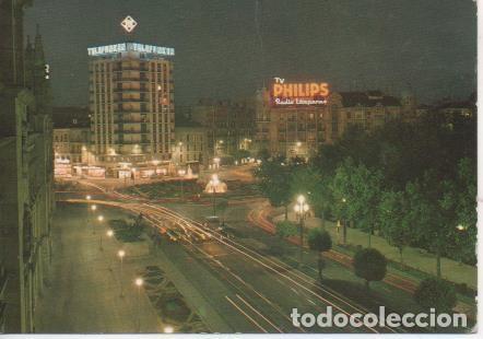 Postales: Postal E06213: Paseo y Plaza de Zorrilla. Nocturna. Valladolid - Varios