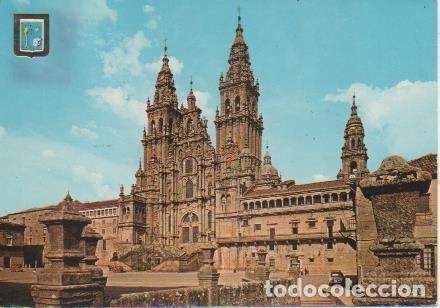 Postales: Postal E06199: Catedral Fachada del Obradorio s. XVIII, Santiago de Compostela - Varios