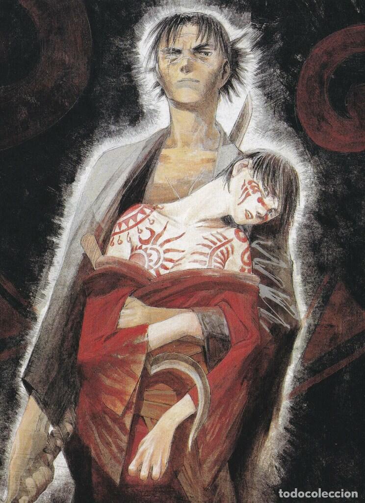 Postkarten: POSTAL B11472: POSTCARD BOOK. LA ESPADA INMORTAL. HIROAKI SAMURA. DIVERSOS ASPECTOS - Varios