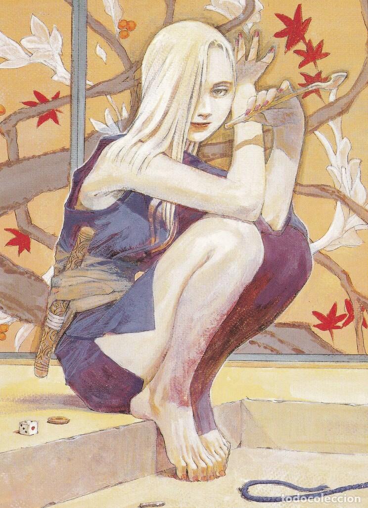 Postales: POSTAL B11476: POSTCARD BOOK. LA ESPADA INMORTAL. HIROAKI SAMURA. DIVERSOS ASPECTOS - Varios