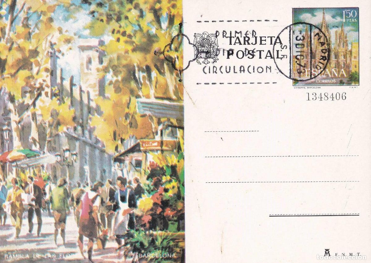Postales: POSTAL B11561: Rambla de las Flores en Barcelona - Varios